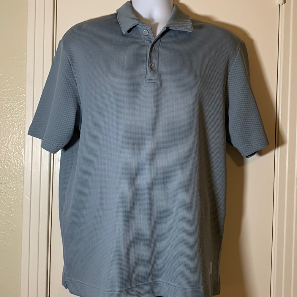 Nike Dry Fit Waffle Weave Short Sleeve Polo, L